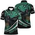 Personalized Death Skeleton Green Darts Men Dart Custom Team League Darts