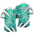 Turquoise Darts Board 3D Men Dart Custom Team League Darts
