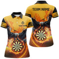 Personalized 3D Eagle Flying On Dart Board Fire Men Dart Custom Darts |Yellow