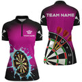 Personalized Dartboard In Splashing Water Pink Men Darts Custom Funny Darts