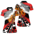 Personalized 3D Dart Board Fire Men Dart Custom Red Dart Attire For Team