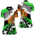 Personalized 3D Dart Board Fire Men Dart Custom Green Dart Attire For Team