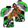 Personalized 3D Dart Board Fire Men Dart Custom Green Dart Attire For Team