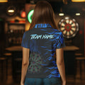 Personalized Blue Flaming 3D Fire Dart Custom Team Dart and