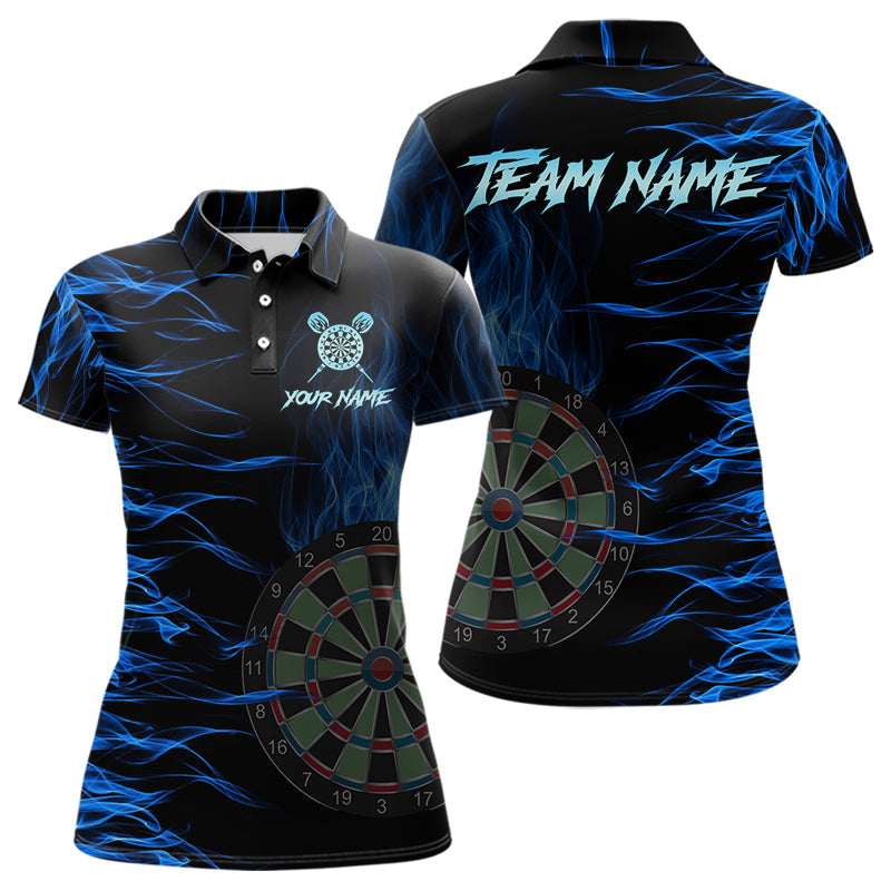 Personalized Blue Flaming 3D Fire Dart Custom Team Dart and