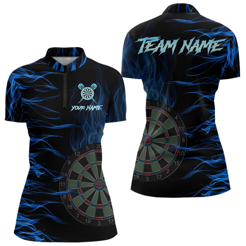 Personalized Blue Flaming 3D Fire Dart Custom Team Dart and