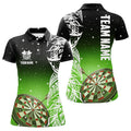 Personalized 3D Dart Board Green Version Men Custom Dart League Dart