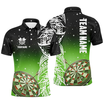 Personalized 3D Dart Board Green Version Men Custom Dart League Dart