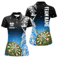 Personalized 3D Dart Board Blue Version Men Custom Dart League Dart