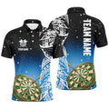 Personalized 3D Dart Board Blue Version Men Custom Dart League Dart
