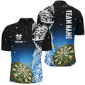 Personalized 3D Dart Board Blue Version Men Custom Dart League Dart
