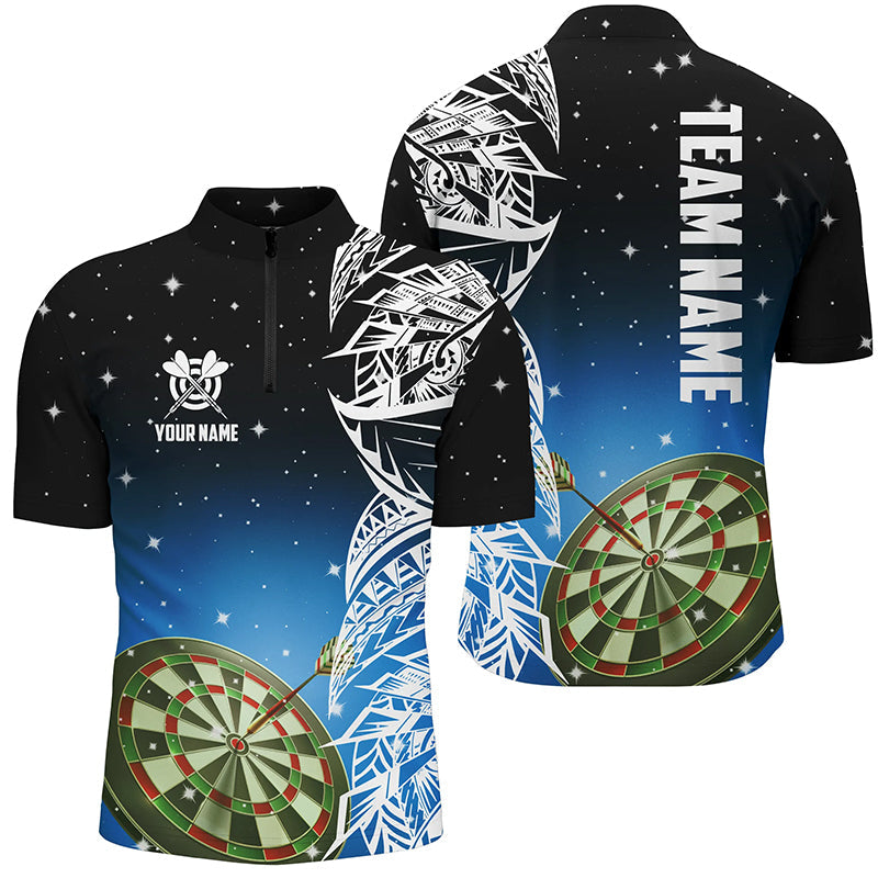 Personalized 3D Dart Board Blue Version Men Custom Dart League Dart