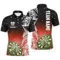 Personalized 3D Dart Board Red Version Men Custom Dart League Dart