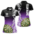 Personalized 3D Dart Board Purple Version Men Custom Dart League Dart