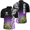 Personalized 3D Dart Board Purple Version Men Custom Dart League Dart