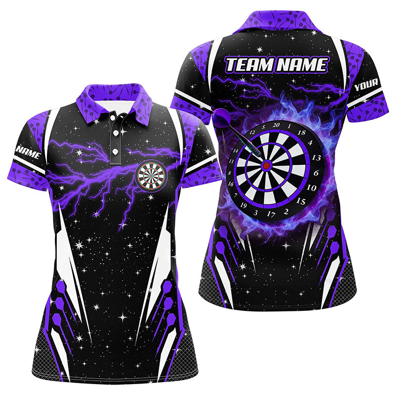 Personalized Thunder Lightning Purple Dart Men Custom Team League Dart