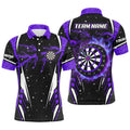 Personalized Thunder Lightning Purple Dart Men Custom Team League Dart