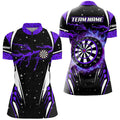 Personalized Thunder Lightning Purple Dart Men Custom Team League Dart