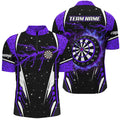 Personalized Thunder Lightning Purple Dart Men Custom Team League Dart