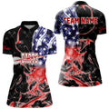 Customized Black Darts Pattern American Flag Smoke Men Darts Custom Patriotic Darts