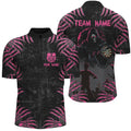 Funny Claw Death Skeleton Men Darts Custom Grunge Pink Black Scary Halloween Darts