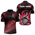 Red Thunder Lightning Custom Cobra Snake Men Dart Best Dart Dart Team