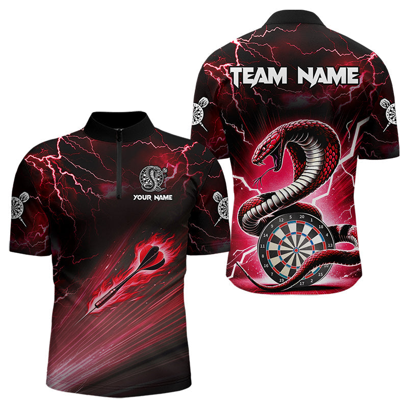 Red Thunder Lightning Custom Cobra Snake Men Dart Best Dart Dart Team