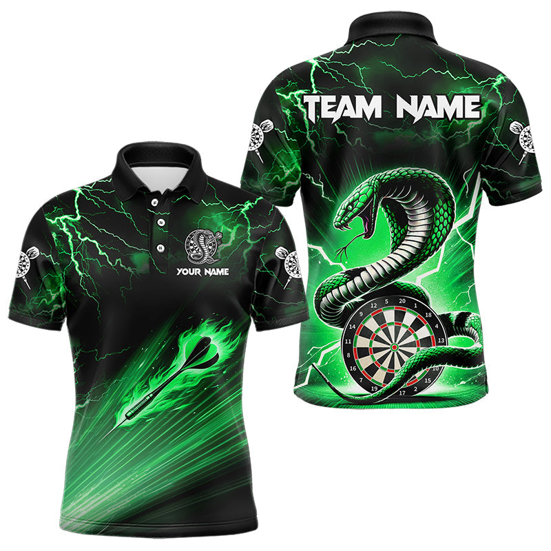 Green Thunder Lightning Custom Cobra Snake Men Dart Best Dart Dart Team