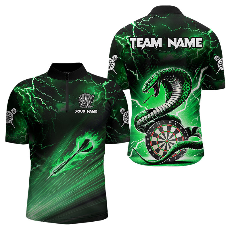 Green Thunder Lightning Custom Cobra Snake Men Dart Best Dart Dart Team