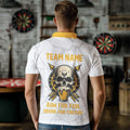Funny Darts And Beer Aim For Fun Drink For Cheer Custom Men Dart, Drinking Darts|White