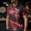 Black And Red Thunder Lightning Dart Custom 3D Darts Team