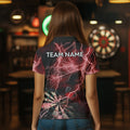 Black And Red Thunder Lightning Dart Custom 3D Darts Team