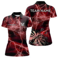 Black And Red Thunder Lightning Dart Custom 3D Darts Team