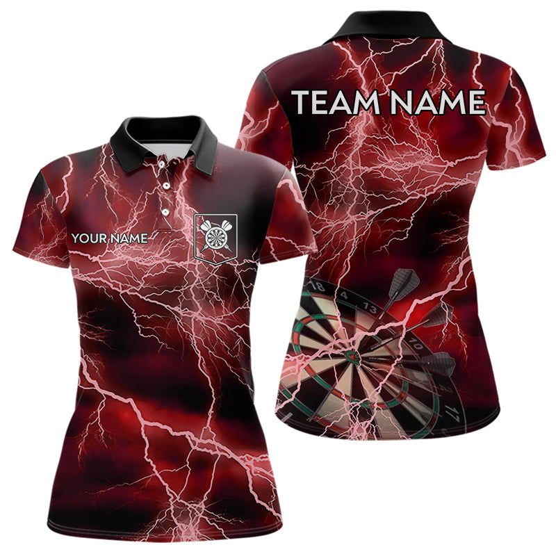Black And Red Thunder Lightning Dart Custom 3D Darts Team