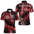 Black And Red Thunder Lightning Dart Custom 3D Darts Team