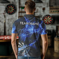 Blue And Black Thunder Lightning Dart Custom 3D Darts Team
