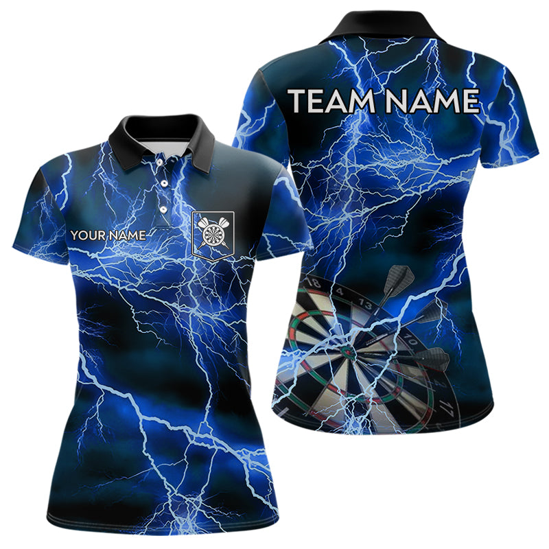 Blue And Black Thunder Lightning Dart Custom 3D Darts Team