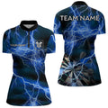 Blue And Black Thunder Lightning Dart Custom 3D Darts Team