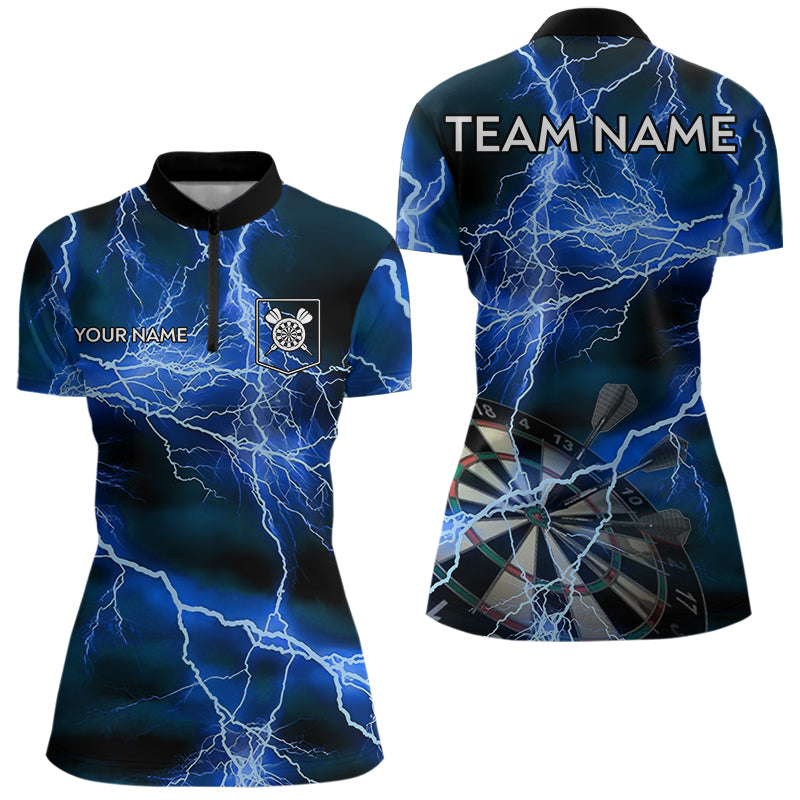 Blue And Black Thunder Lightning Dart Custom 3D Darts Team