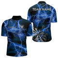 Blue And Black Thunder Lightning Dart Custom 3D Darts Team