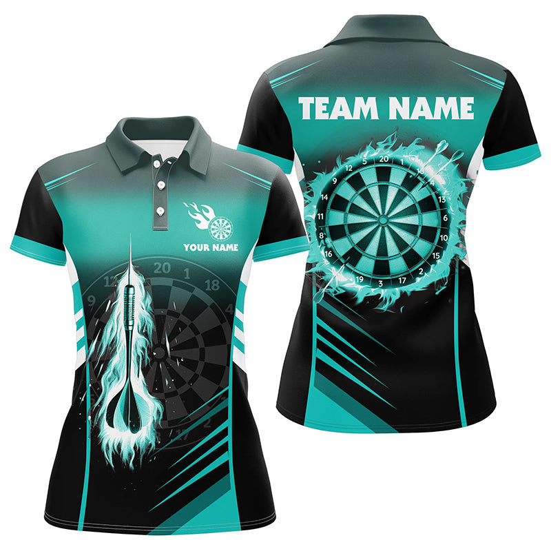 Personalized Darts Fire Arrow Men Dart Custom Flame Dart Darts | Turquoise