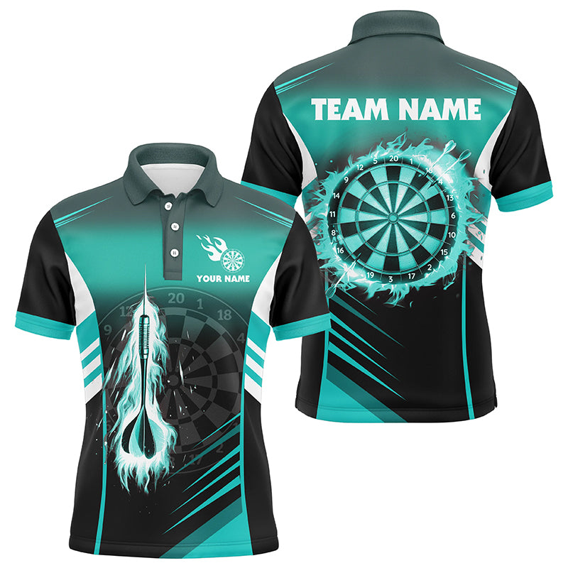 Personalized Darts Fire Arrow Men Dart Custom Flame Dart Darts | Turquoise