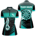 Personalized Darts Fire Arrow Men Dart Custom Flame Dart Darts | Turquoise