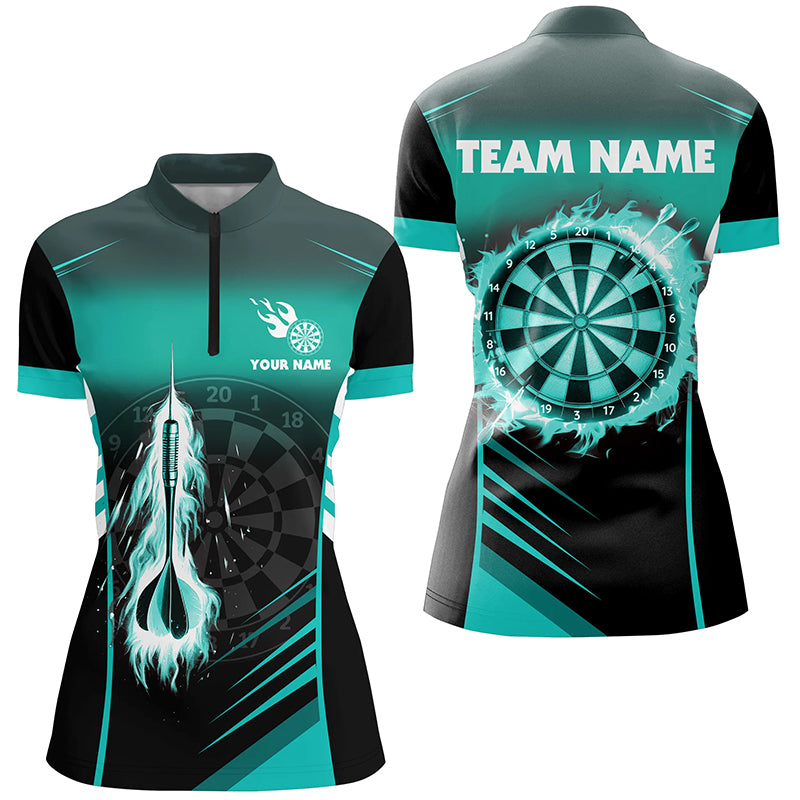 Personalized Darts Fire Arrow Men Dart Custom Flame Dart Darts | Turquoise