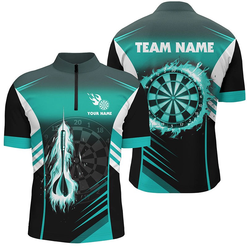 Personalized Darts Fire Arrow Men Dart Custom Flame Dart Darts | Turquoise