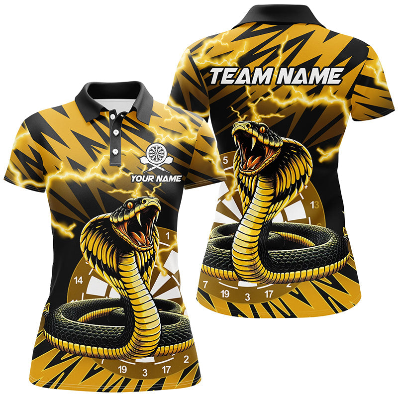 Personalized Yellow Black Snakes 3D Printed Darts, Thunder Lightning Darts