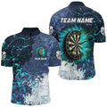 Grunge Break Dartboard Custom 3D Printed Darts, Best Darts Apparel Team
