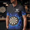 Grunge Black Blue Thunder Lightning Darts and Custom Dart Dart