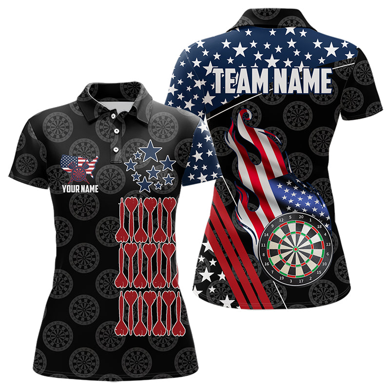 Personalized American Flag Dartboard Waving Men Darts Custom Patriotic Darts Team