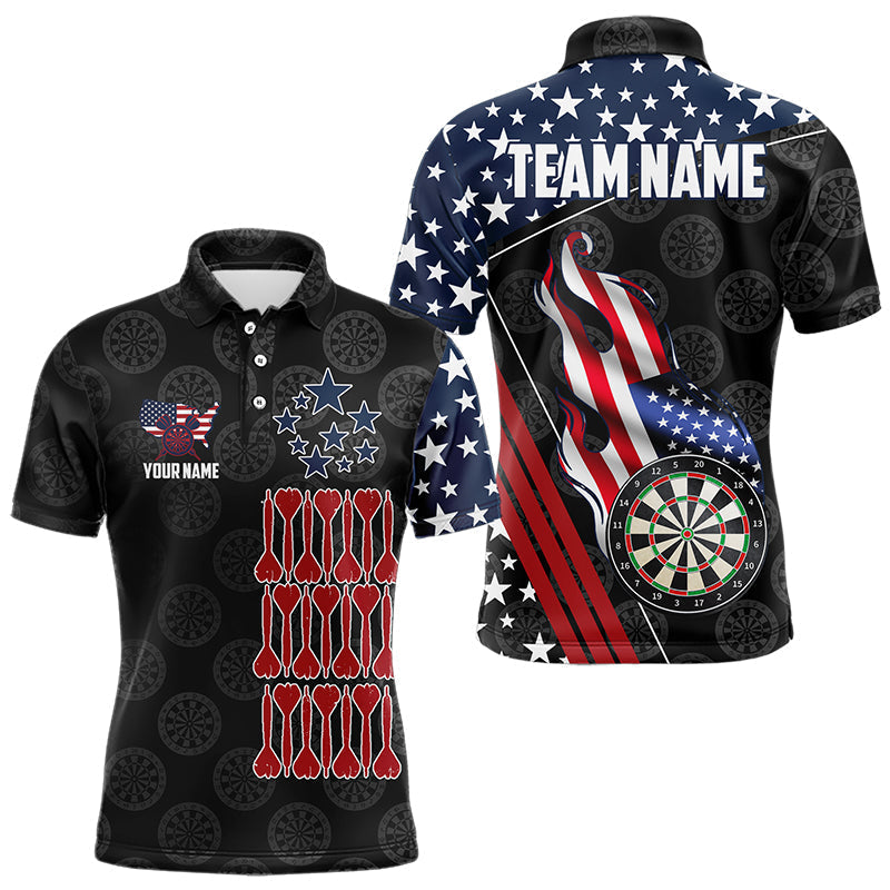 Personalized American Flag Dartboard Waving Men Darts Custom Patriotic Darts Team